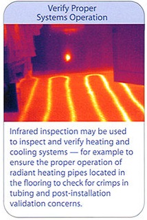 Radiant floor heating thermal test SLC